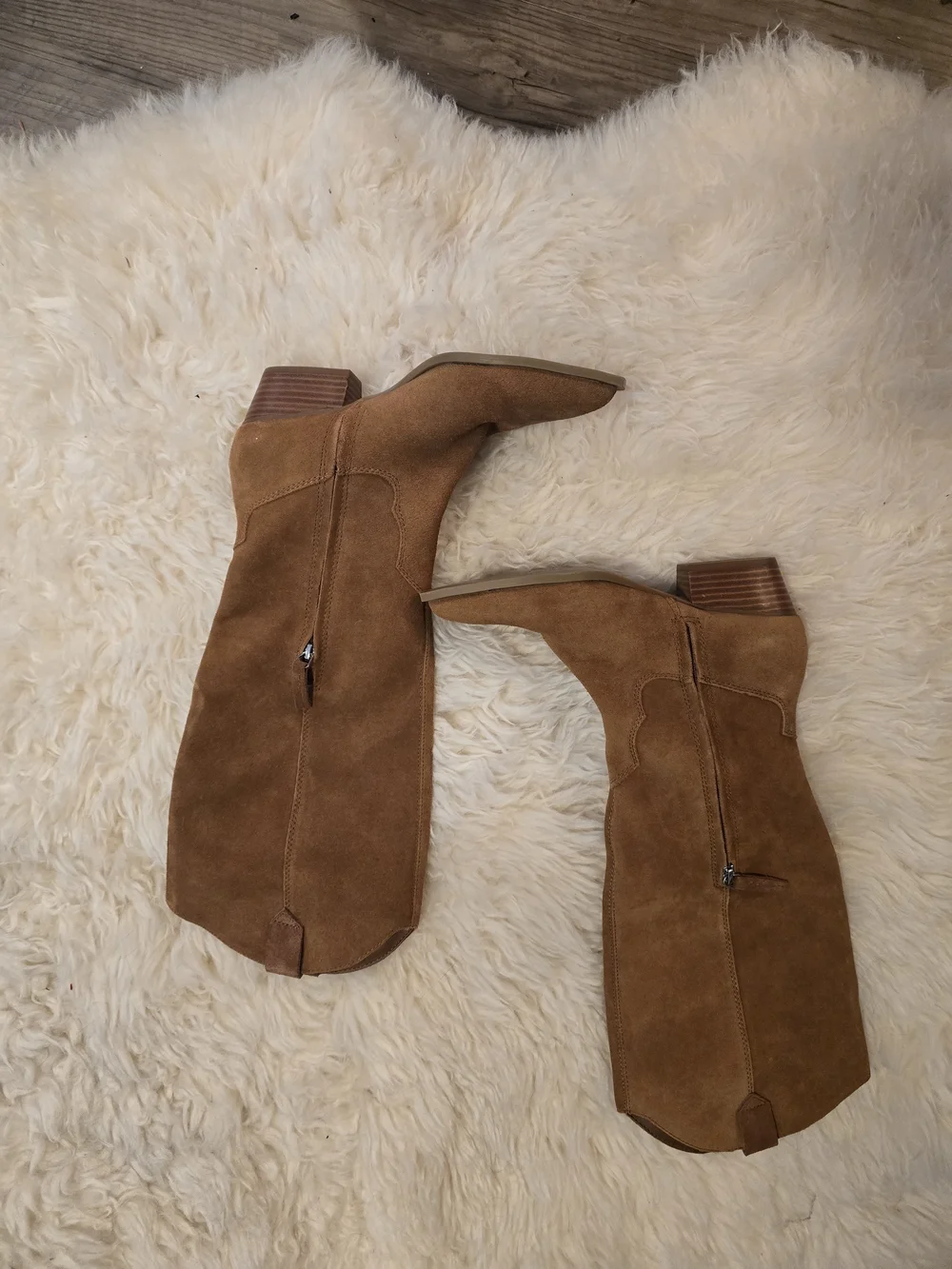 Dolce Vita Virona H2O Brown Suede Tall Wide Calf Boot